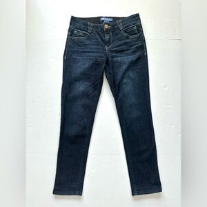 Democracy‎ "Ab"solution Jeans Slimming Tummy Control Dark Blue Stretch Women’s 4